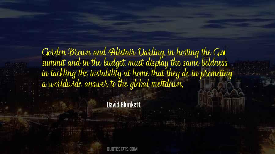 Alistair Darling Quotes #513823