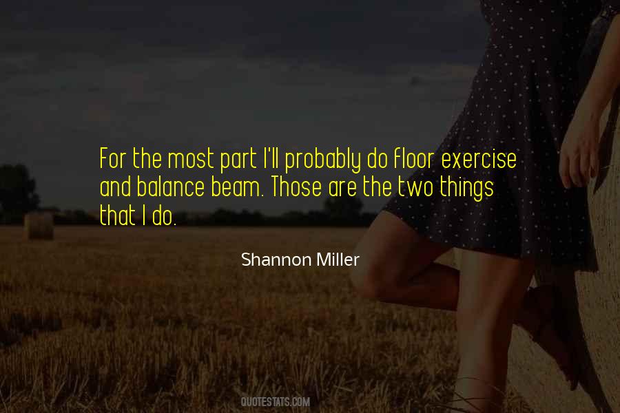 Quotes About The Balance Beam #1281398