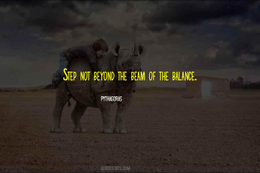Quotes About The Balance Beam #916394