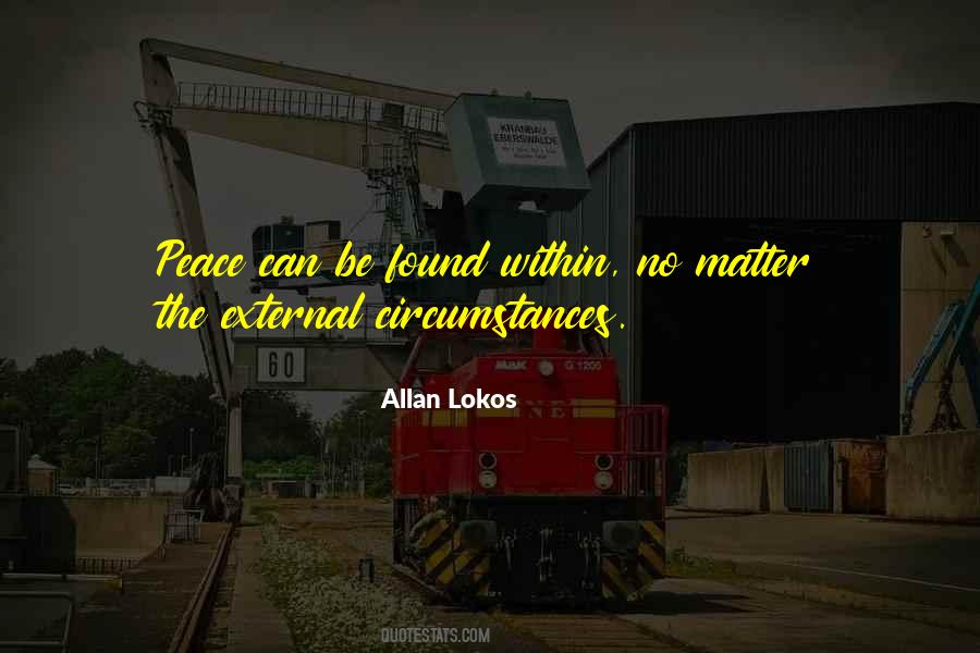 Allan Lokos Quotes #801800
