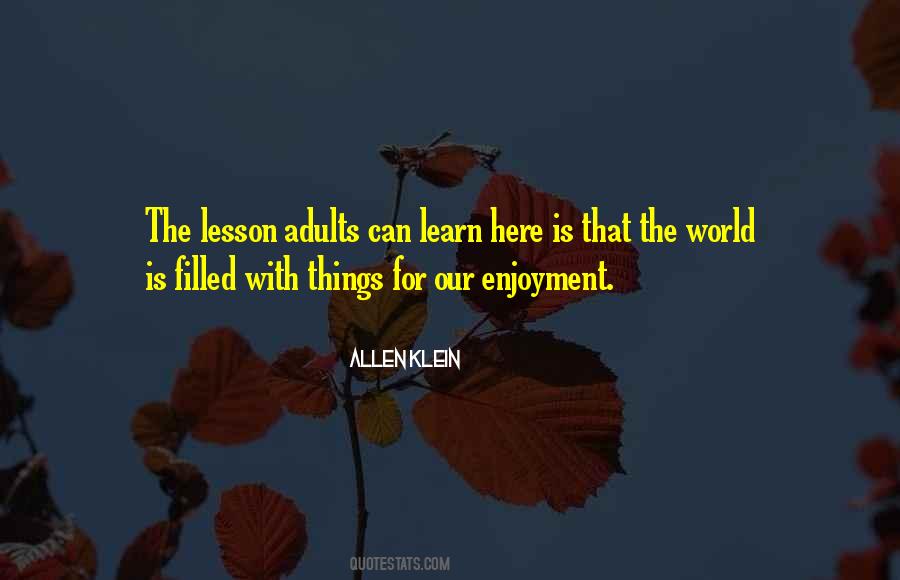 Allen Klein Quotes #374394