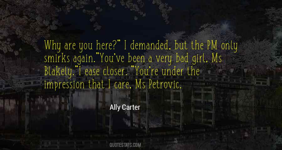 Ally Carter Quotes #102206