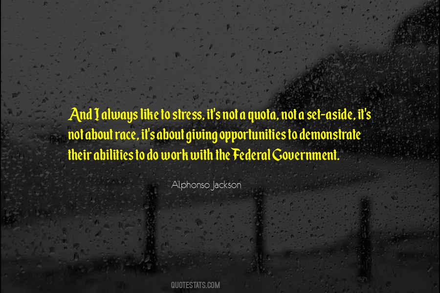 Alphonso Jackson Quotes #1547038
