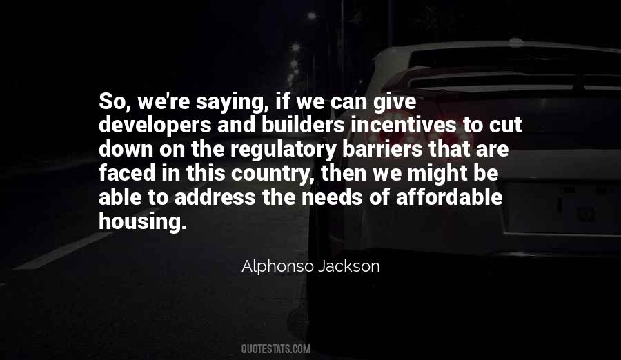 Alphonso Jackson Quotes #432415