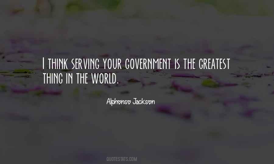 Alphonso Jackson Quotes #551675