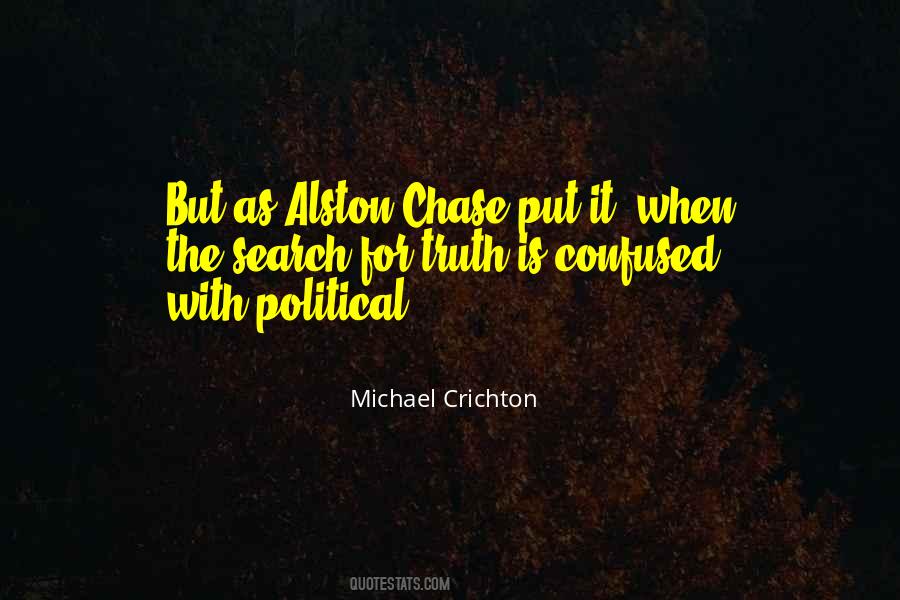 Alston Chase Quotes #60535