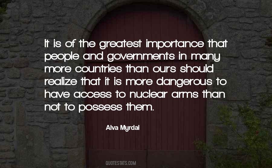 Alva Myrdal Quotes #1848326