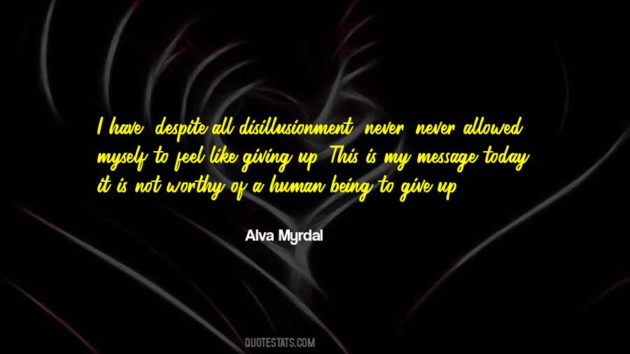 Alva Myrdal Quotes #477801