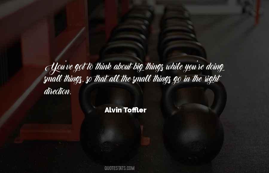 Alvin Toffler Quotes #1211543