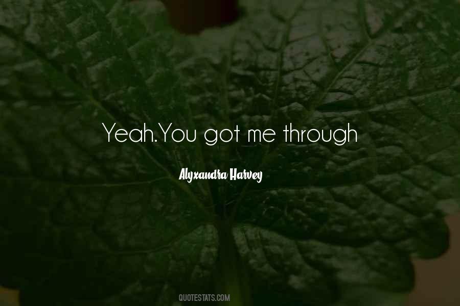 Alyxandra Harvey Quotes #1140774