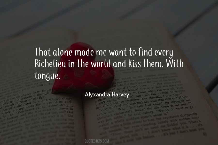 Alyxandra Harvey Quotes #1519578