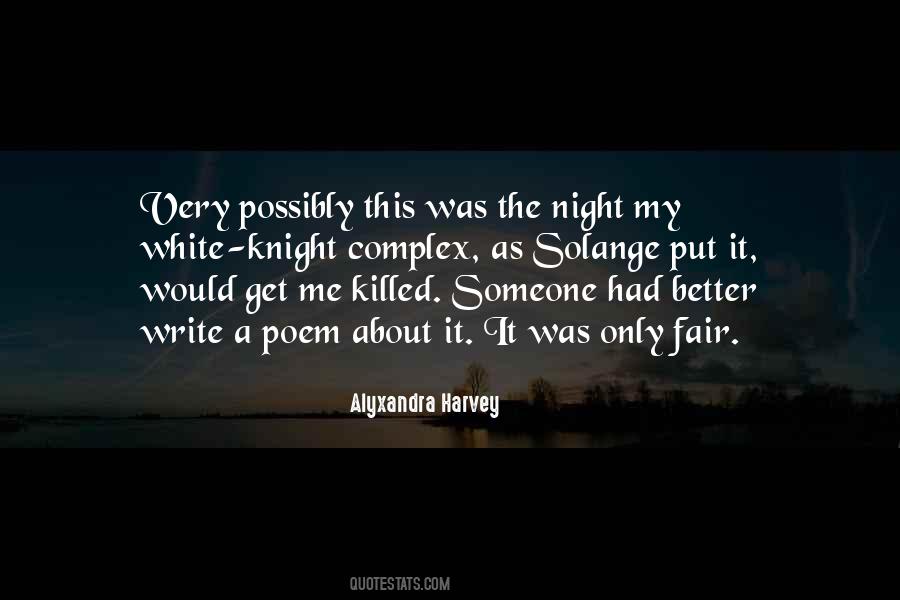 Alyxandra Harvey Quotes #34486