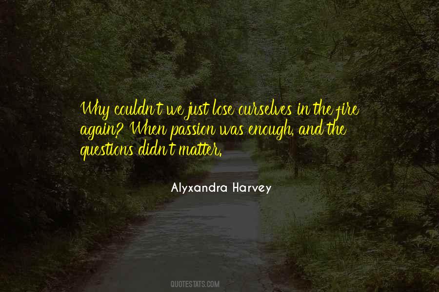 Alyxandra Harvey Quotes #634367