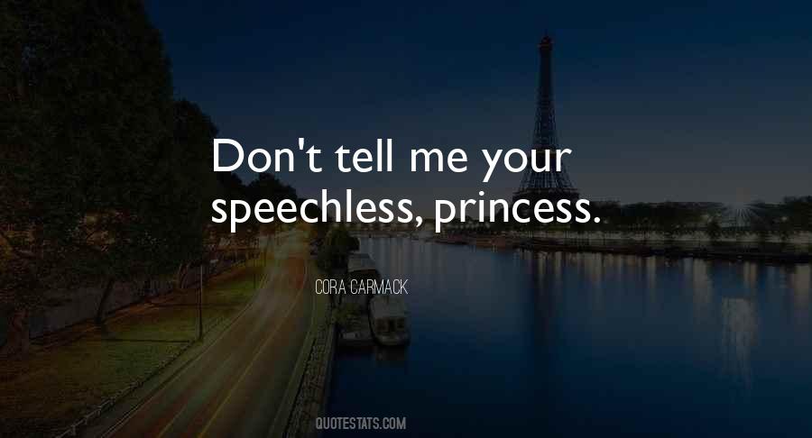 Quotes About Speechless #94191