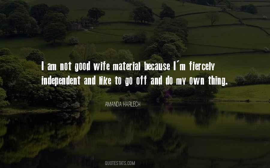 Amanda Harlech Quotes #1038593