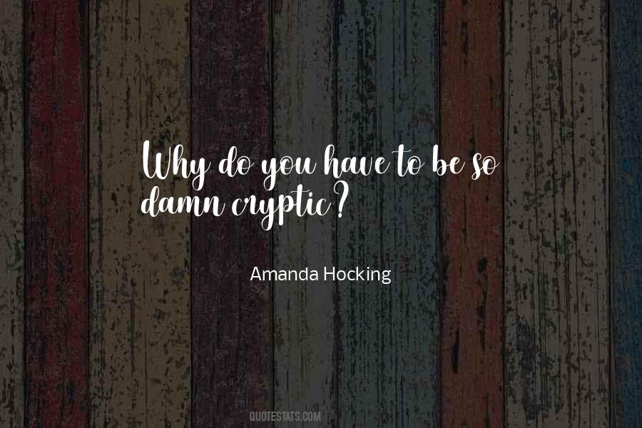 Amanda Hocking Quotes #488132
