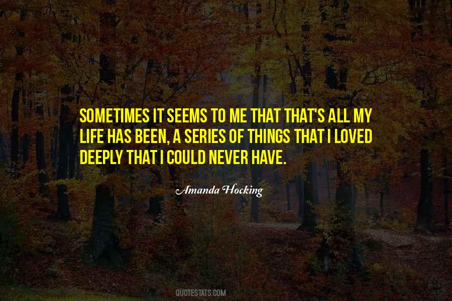 Amanda Hocking Quotes #660449