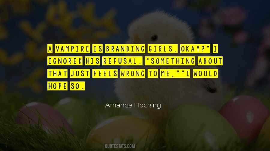 Amanda Hocking Quotes #877213