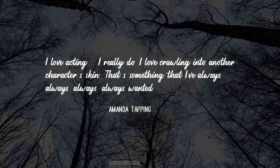 Amanda Tapping Quotes #990406