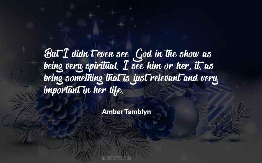 Amber Tamblyn Quotes #1761897