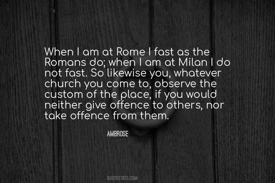 Ambrose Of Milan Quotes #1057456