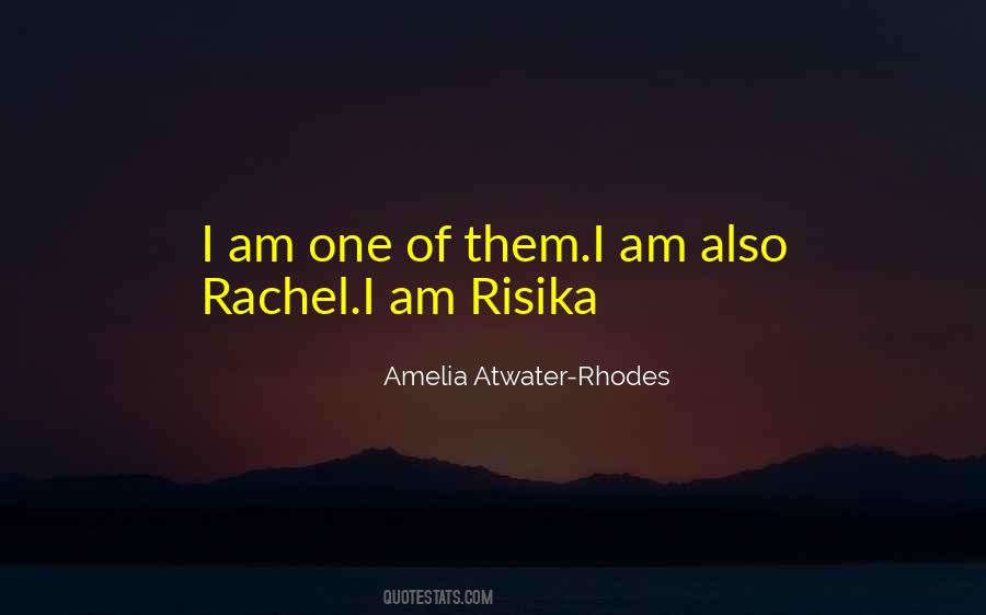 Amelia Atwater-rhodes Quotes #1400467