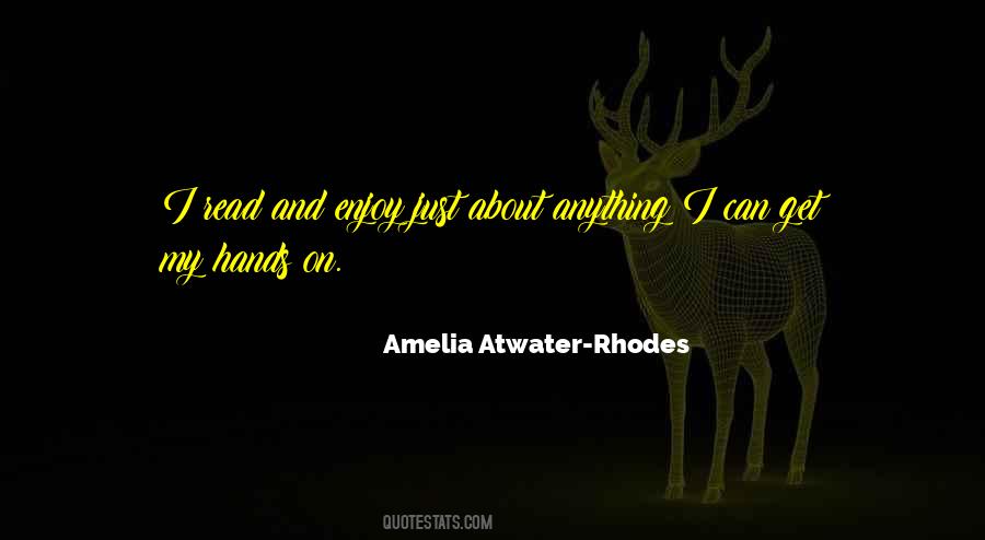 Amelia Atwater-rhodes Quotes #1517431