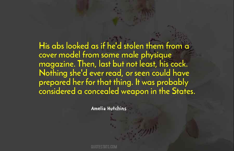 Amelia Hutchins Quotes #99984