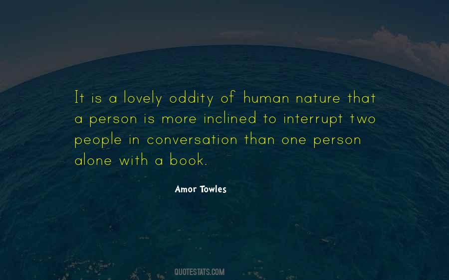 Amor Towles Quotes #86654