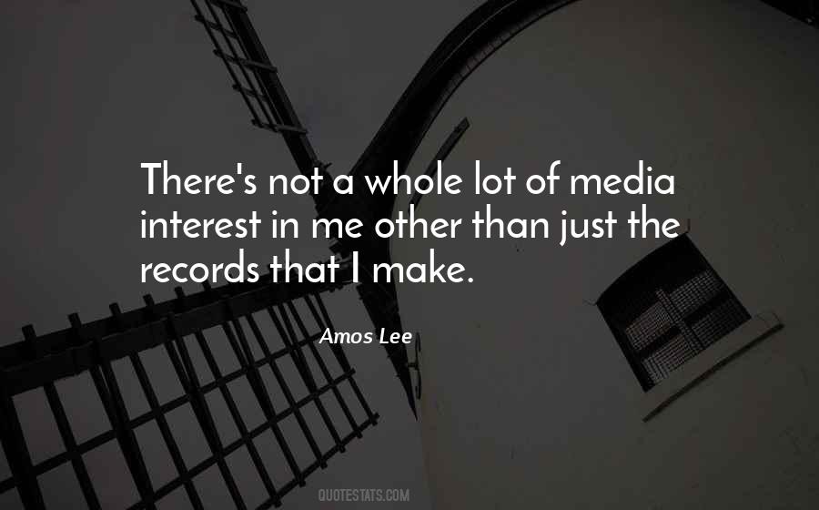 Amos Lee Quotes #491199