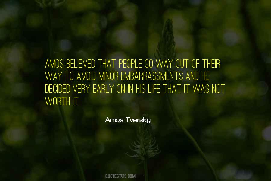 Amos Tversky Quotes #1127384