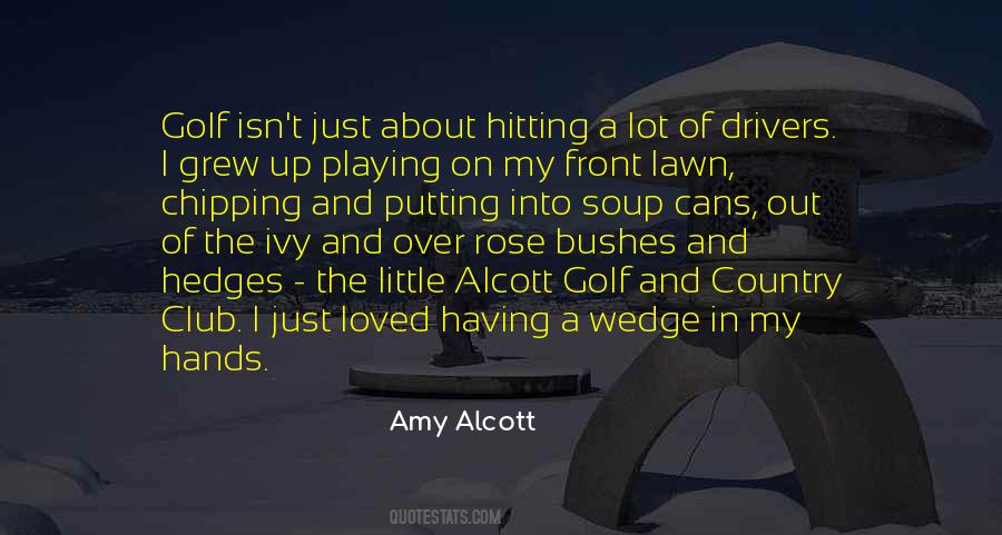 Amy Alcott Quotes #979793