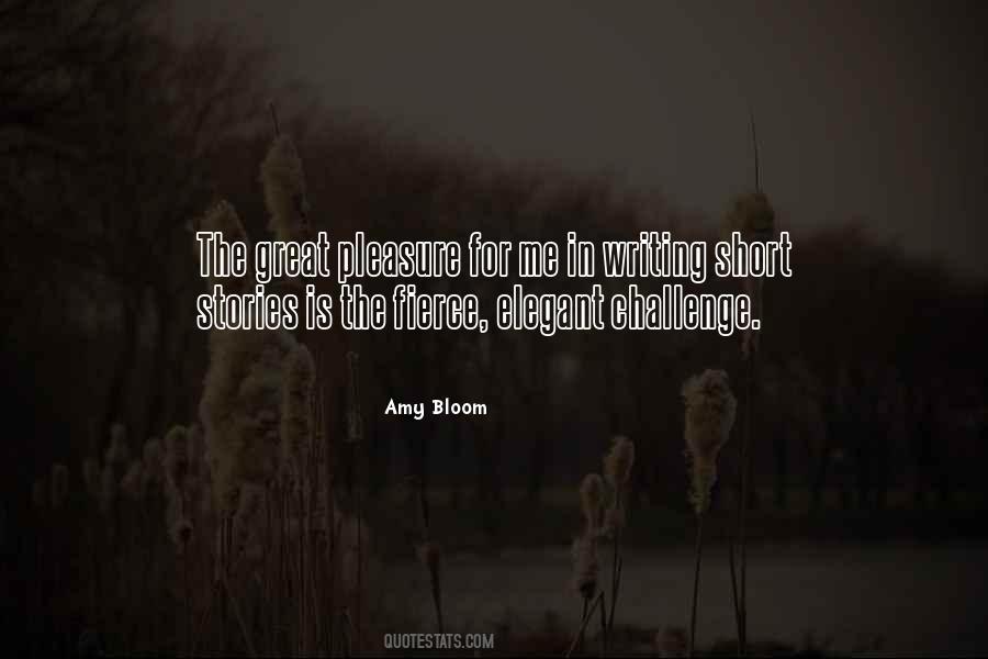 Amy Bloom Quotes #1330913
