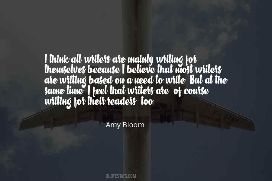 Amy Bloom Quotes #747755