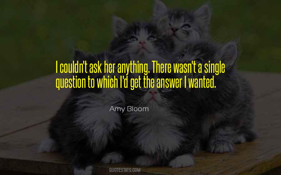 Amy Bloom Quotes #782424