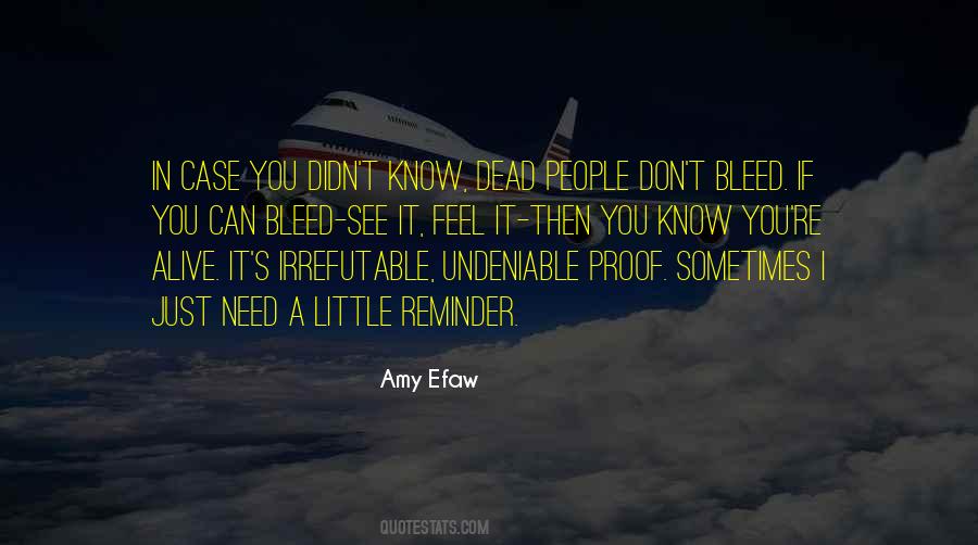 Amy Efaw Quotes #1571613