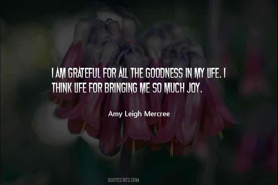 Amy Leigh Mercree Quotes #1075058