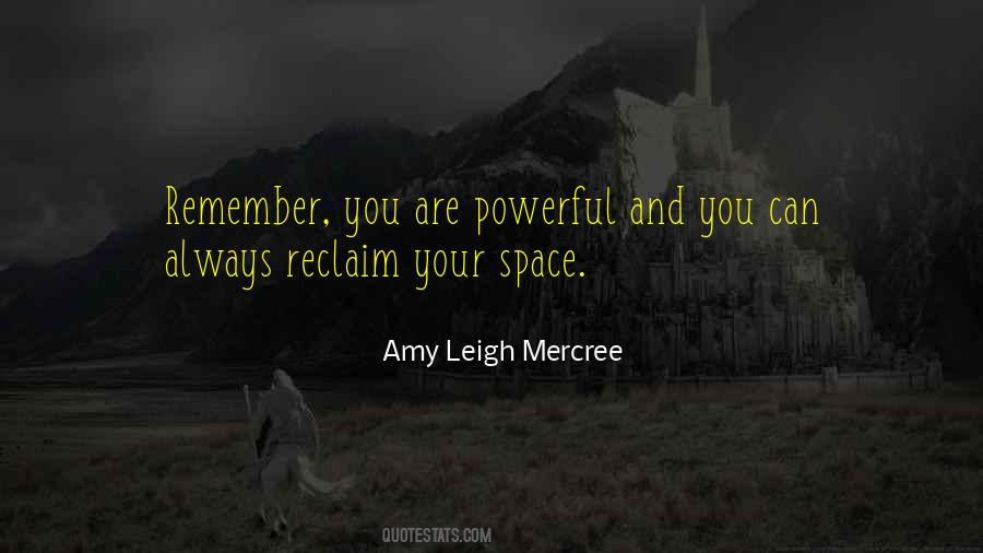 Amy Leigh Mercree Quotes #1271259