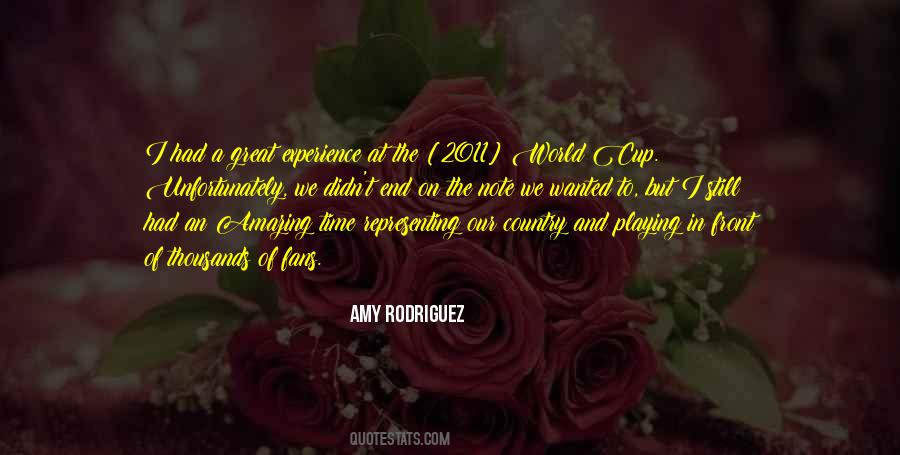 Amy Rodriguez Quotes #208153