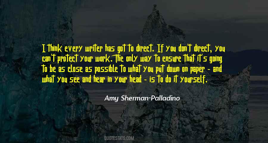 Amy Sherman Palladino Quotes #103854