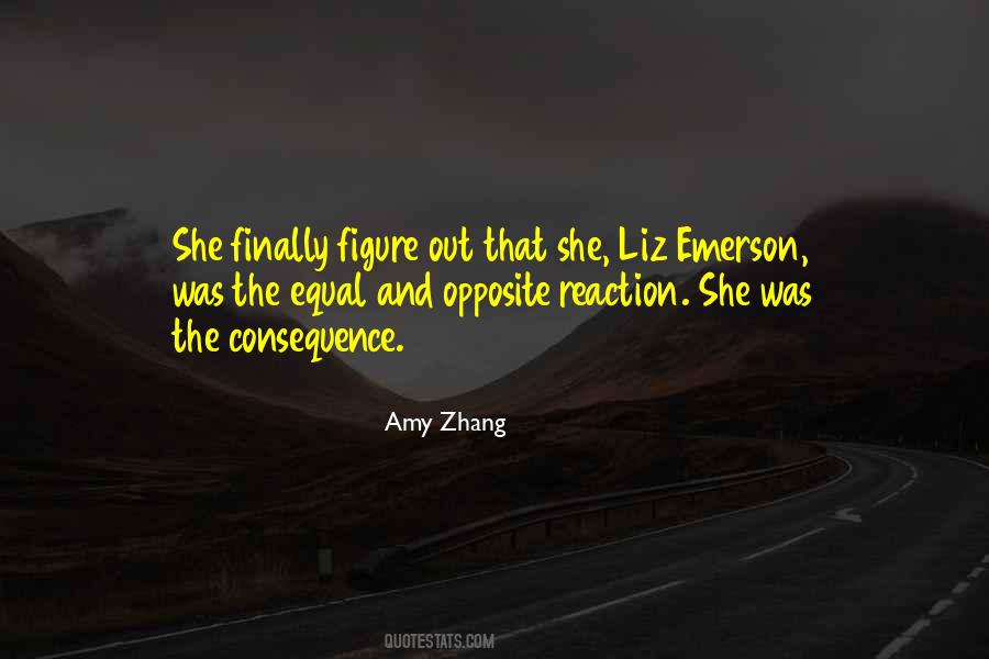 Amy Zhang Quotes #13694