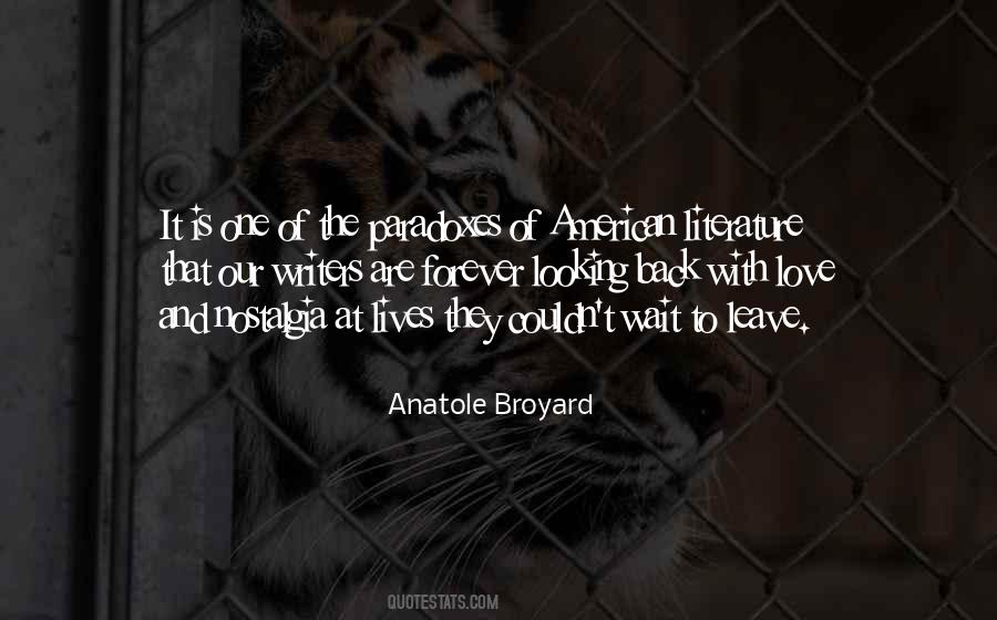 Anatole Broyard Quotes #114251