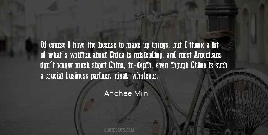 Anchee Min Quotes #1745968