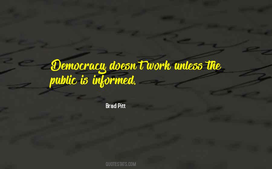 Quotes About Informed Public #1048845