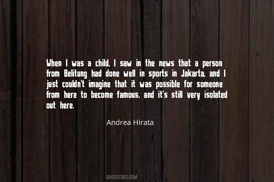 Andrea Hirata Quotes #1253066