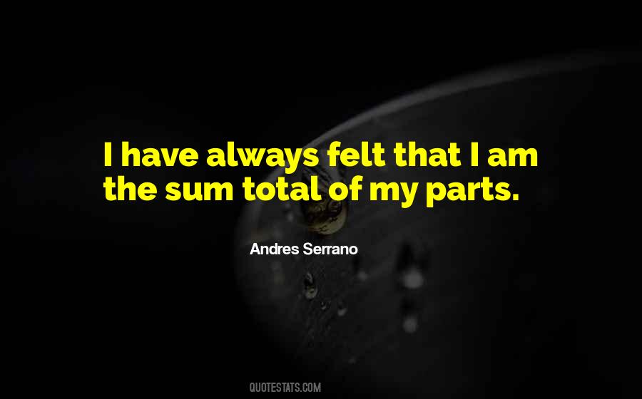 Andres Serrano Quotes #4704