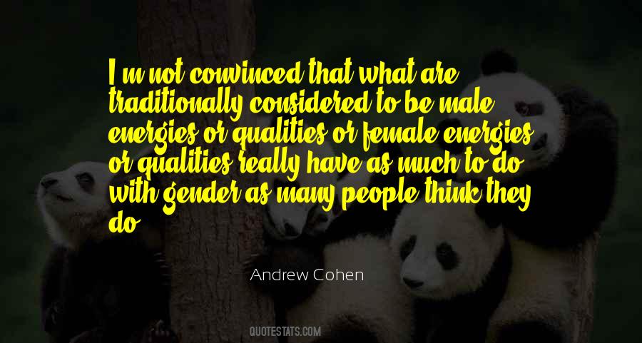 Andrew Cohen Quotes #1567120