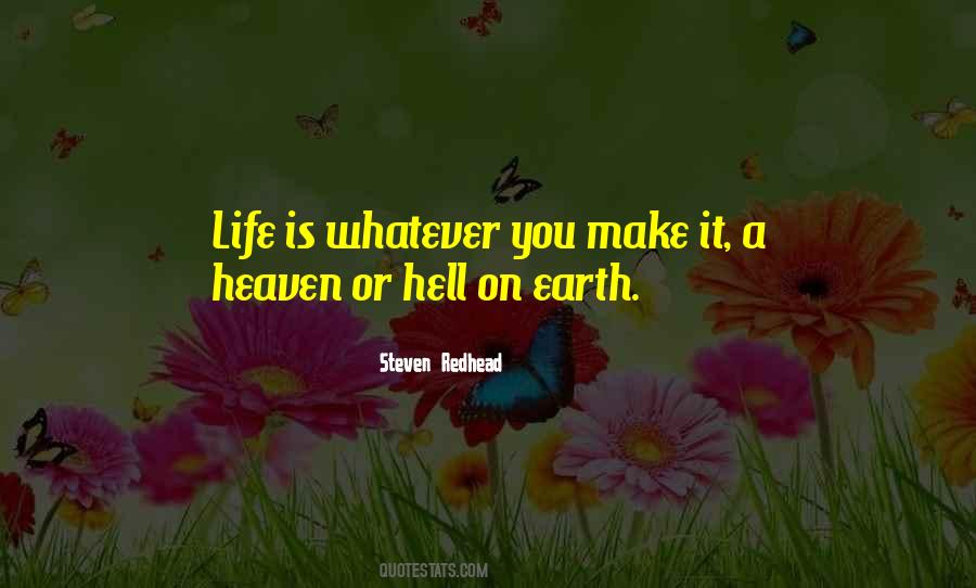 Quotes About Hell On Earth #710415