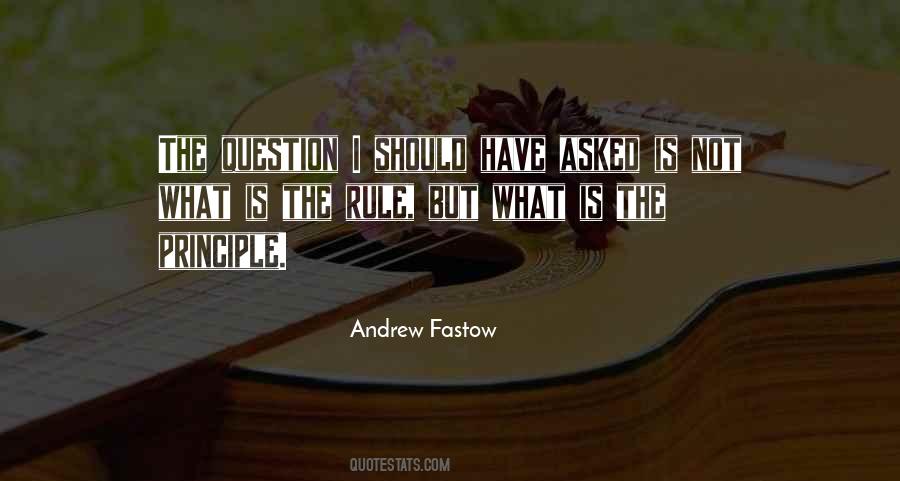 Andrew Fastow Quotes #274910