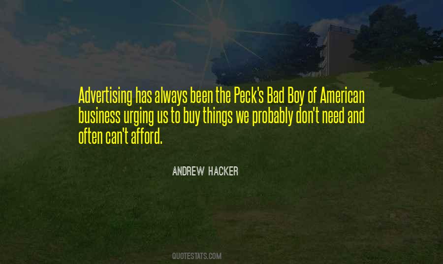 Andrew Hacker Quotes #1206927
